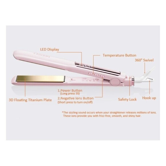 Professional 2 in 1 Hair Straightener and Curler Styling Tool - Picture 13 of 13